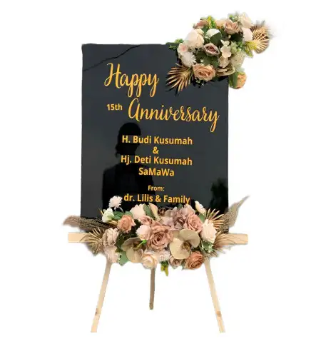 Papan Bunga Akrilik Selokromo